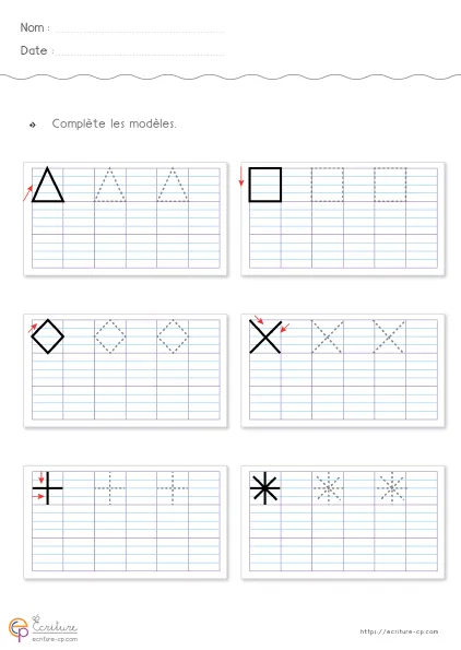 Tracer des formes géométriques de bases